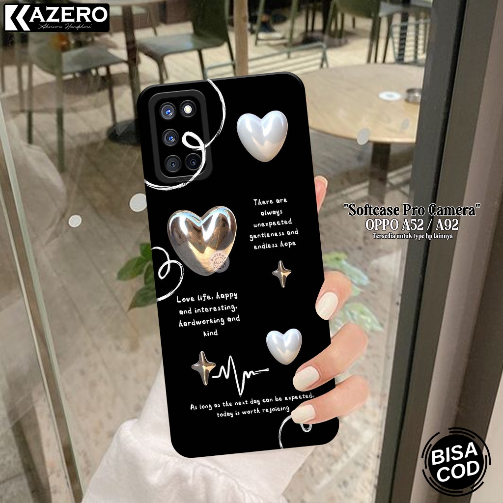 Softcase Hp OPPO A52 / A92 Terbaru Fashion Case Aesthetic Case OPPO A52 / A92 Silikon Pro Camera Cas