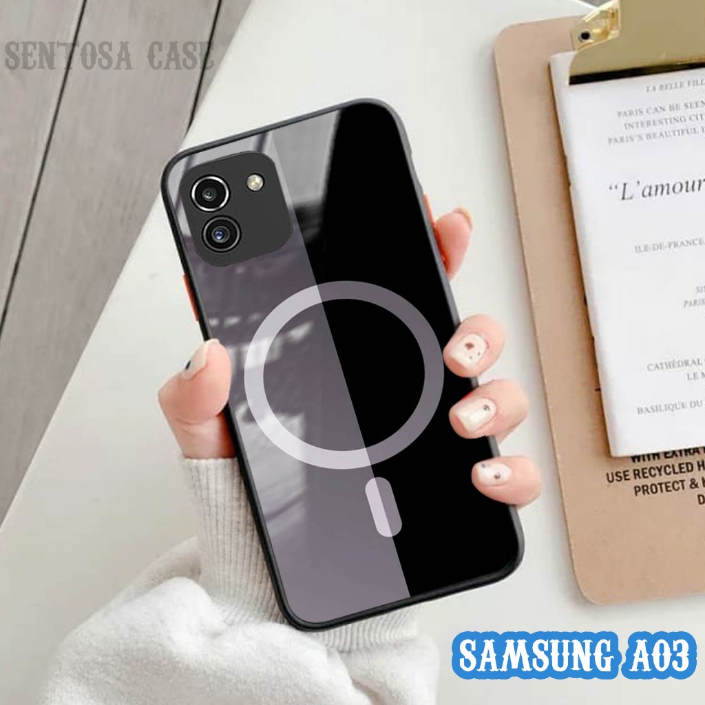 Softcase Kaca Samsung A03 - Case Handphone Samsung A03 [T27].