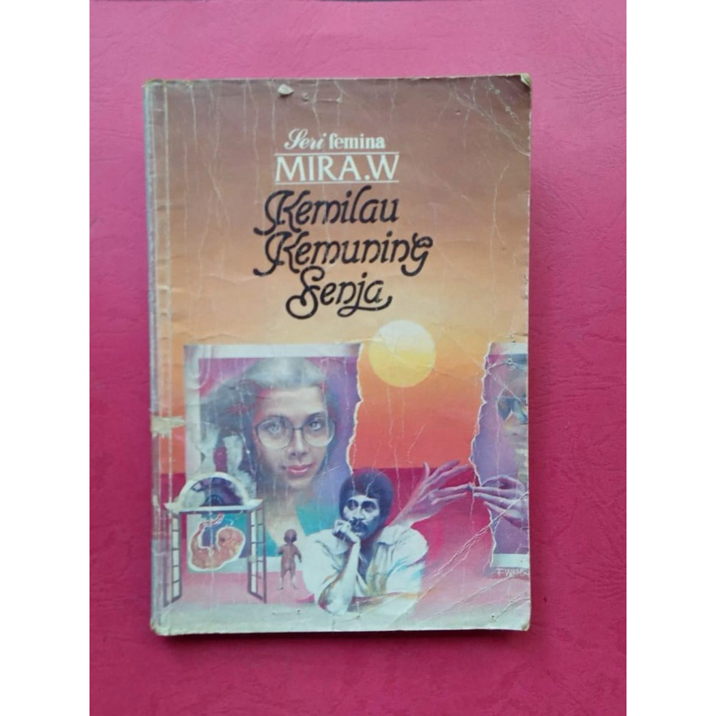 ORIGINAL BUKU NOVEL MIRA W KEMILAU KEMUNING SENJA SERI FEMINA
