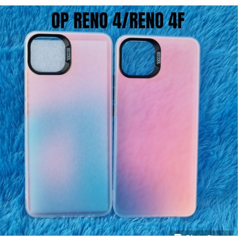 SoftCase/HardCase IMD GLOSSY HP OPPO RENO 4/RENO 4F Casing IMD GLOSSY SO SCOOL HOLOGRAM