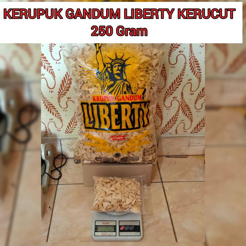 

Kerupuk Liberty Gandum Kerucut 250 Gram