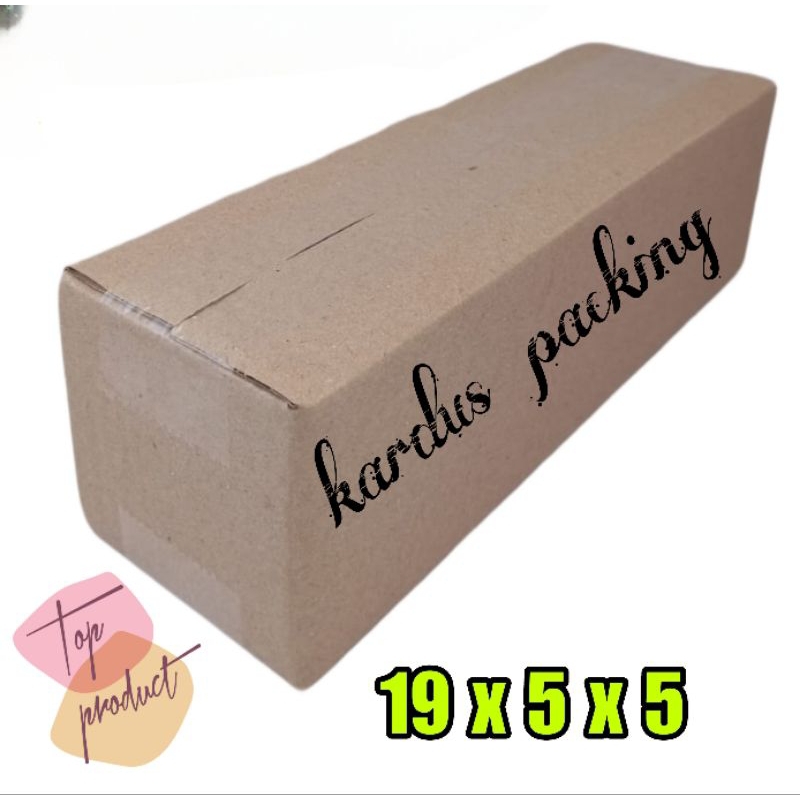 

kardus packing UK 19x5x5 kardus kecil kardus besar