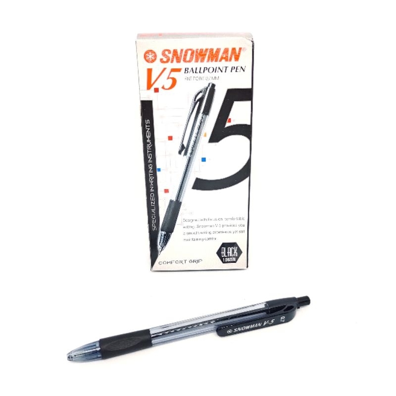 

Pulpen Snowman V5 / Bolpen Snowman V5 / Pen Snowman V5