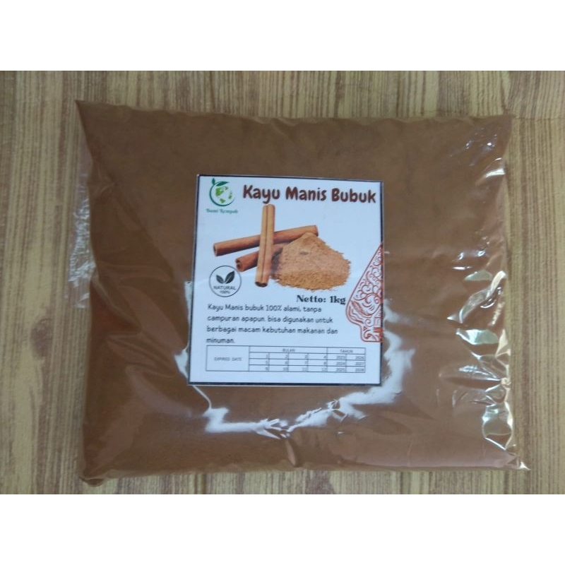 

Kayumanis bubuk kemasan 1kg