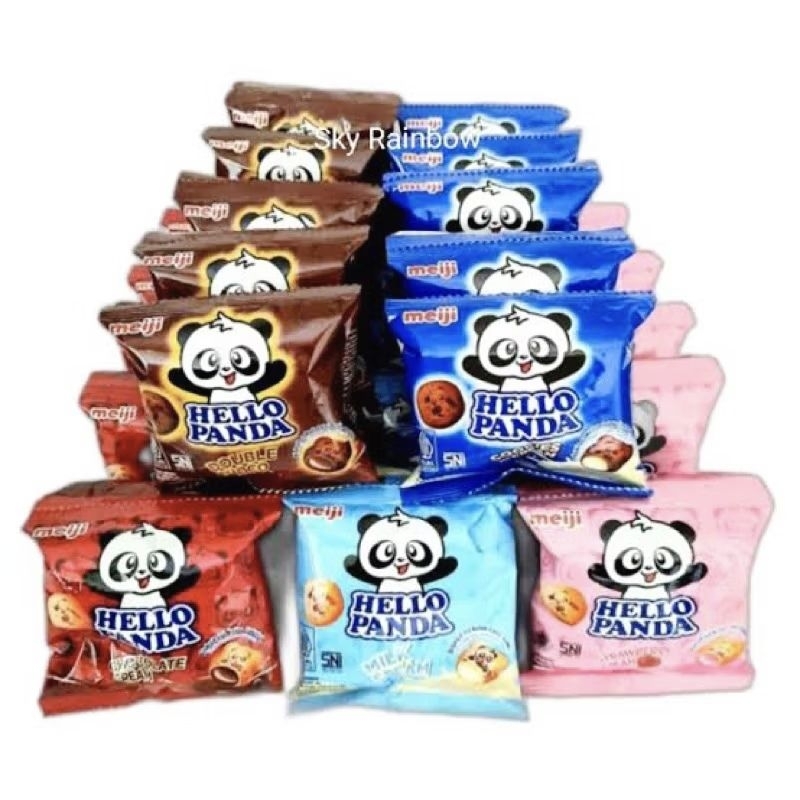 

Meiji Hello Panda biskuit snack 10 sachet