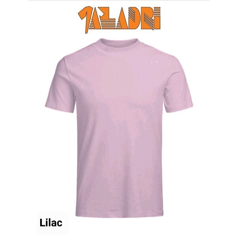 Kaos Polos Lengan Pendek Warna Ungu Lilac