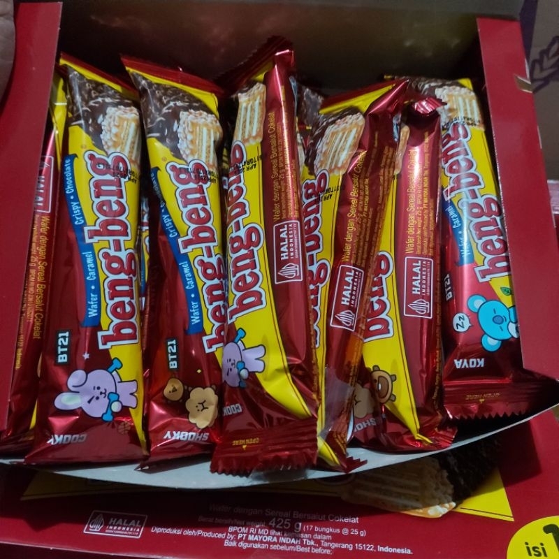 

QH BENG-BENG CHOCOLATE 25gr ( 1 BOX/17 PCS )