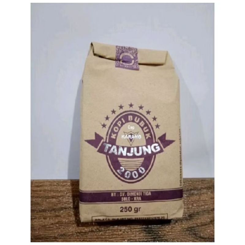 

Kopi Tanjung 250gr Super Premium Khas Solo