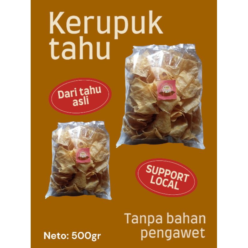 

kerupuk tahu mentah pedas 500gr