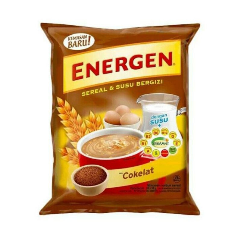

Energen Coklat 1 Renceng isi 16pcs