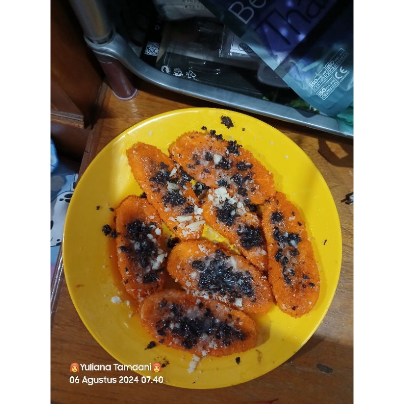 

Pisang goreng Nugget homemade