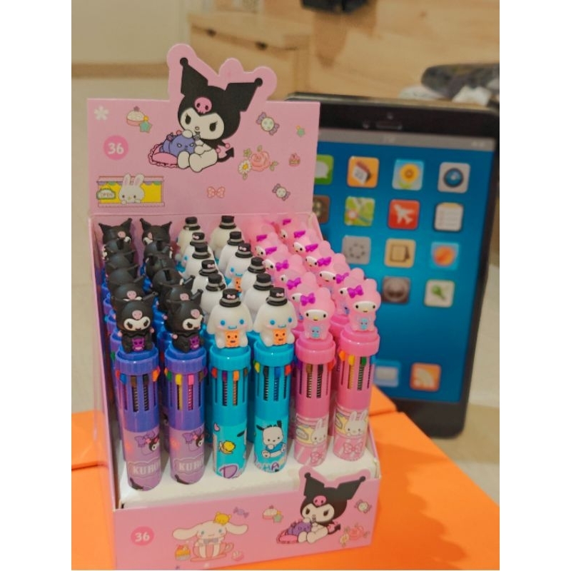 

Bolpoint sanrio 10warna