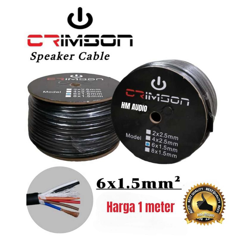 Kabel 6 x 1,5 Crimson Kabel Speaker Crimson