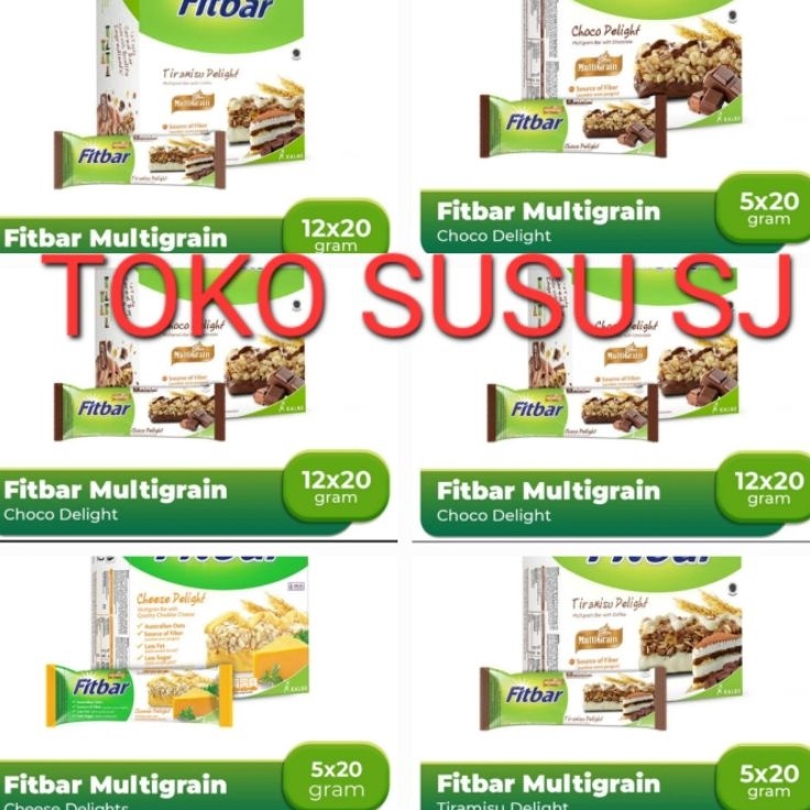 

Clearance sale FITBAR MULTIGRAIN 5 12 X 2 G TIRAMISU FRUITS CHOCO CHEESE DELIGHTFIT BAR1 box isi 12 pcs 5 pcs5 pcs12pcs5pcsKEJUCOKLATBUAH1 dus