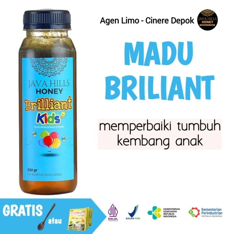

Madu Briliant Kids Madu Anak Madu Asli Madu Balon 320 gr