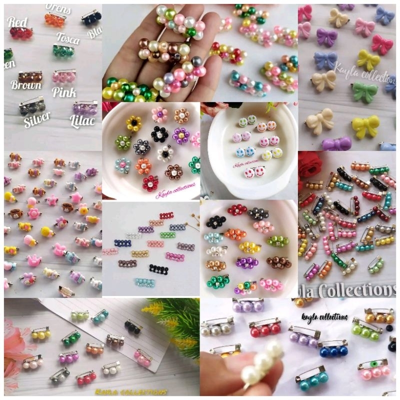 ECER BROS DAGU/1PC BROS DAGU/PENITI JILBAB KECIL/PENITI DAGU