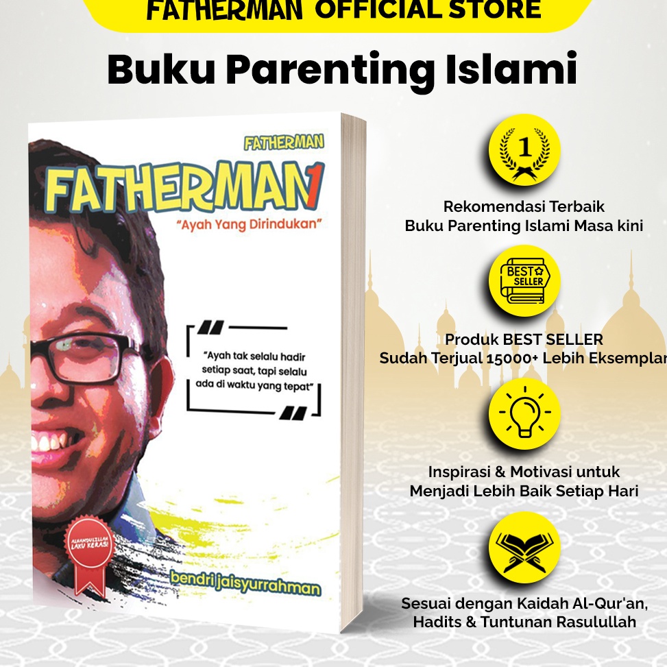KODE O69X Buku Fatherman1 Ayah Yang Dirindukan Buku Parenting Islami