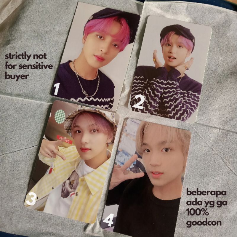 (BACA DESKRIPSI) PC PHOTOCARD HAECHAN Season's Greetings 2022 2023 SG23 NCT 127 SG22 Coupon Card Piz