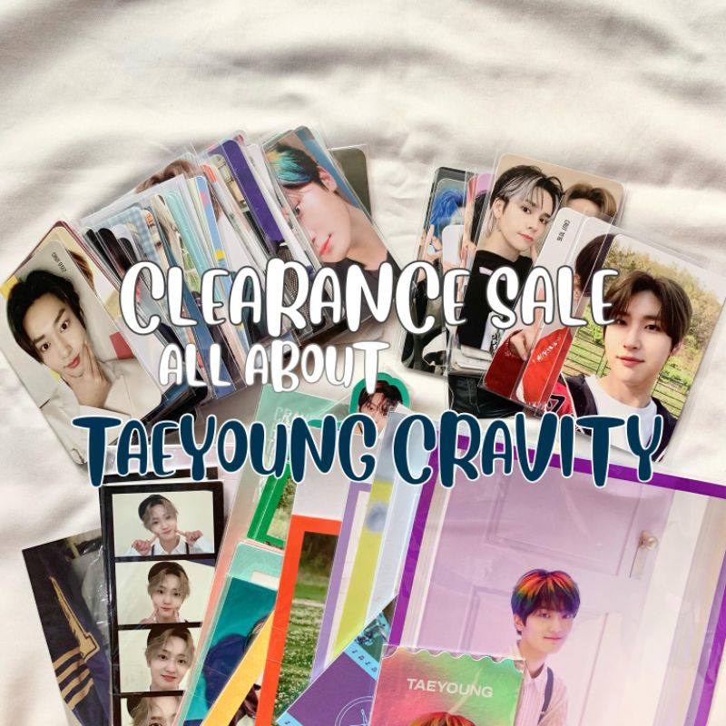 [BACA DESKRIPSI] READY STOCK - CRAVITY TAEYOUNG PHOTOCARD POSTCARD POLAROID PHOTOSTRIP ID PHOTO CIRC