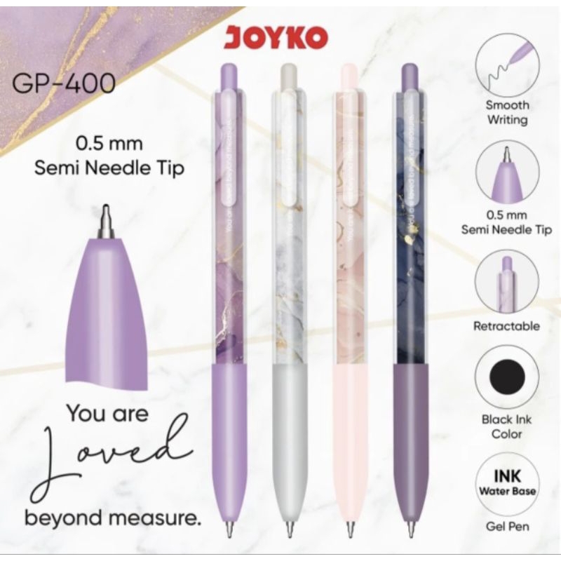 

Pulpen Gel Joyko 0,5mm Gp-400 (1pcs)