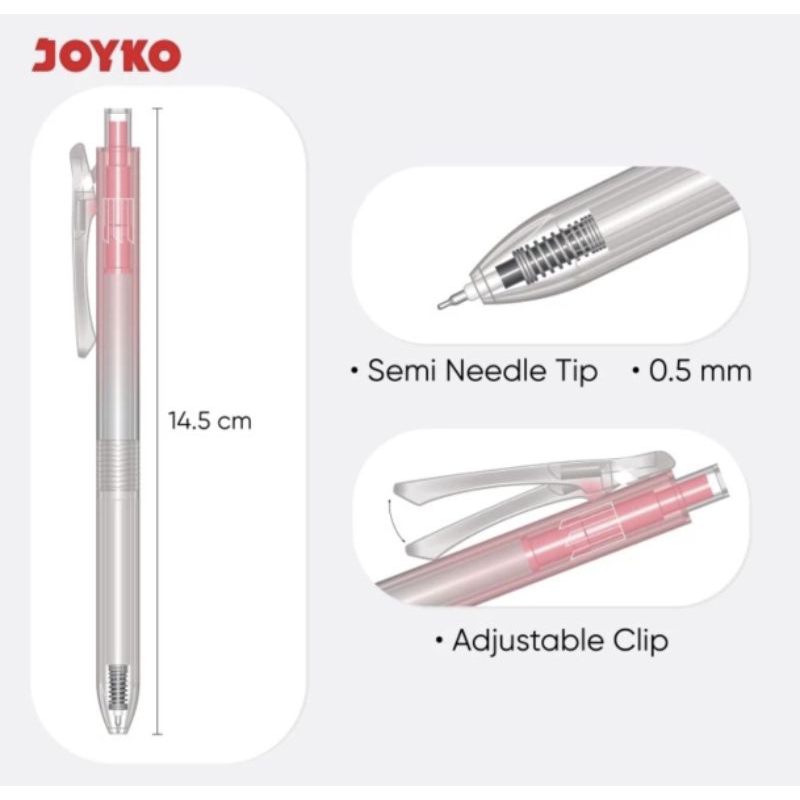 

Pena Gel Joyko 0,5 GP-404 (1pcs)