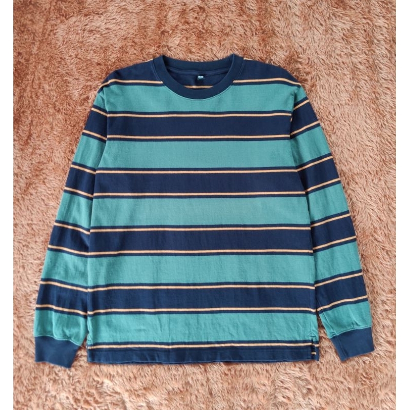 longsleeve uniqlo stripe iqbal