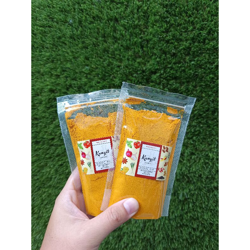 

BERKAT SUKSES ABADI REMPAH - KUNYIT BUBUK / TURMERIC POWDER PREMIUM MURNI 100% KEMASAN 50 GRAM