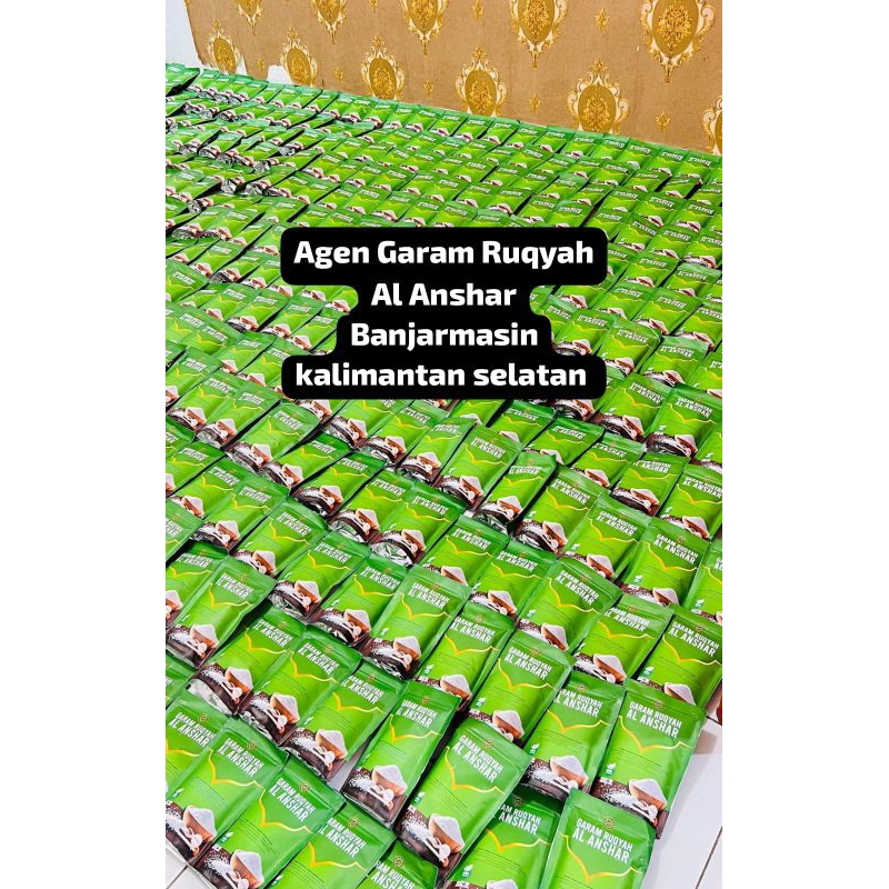 

GARAM RUQYAH AL-ANSHAR / GARAM TERAPI 250gram ( FREE GIFT )