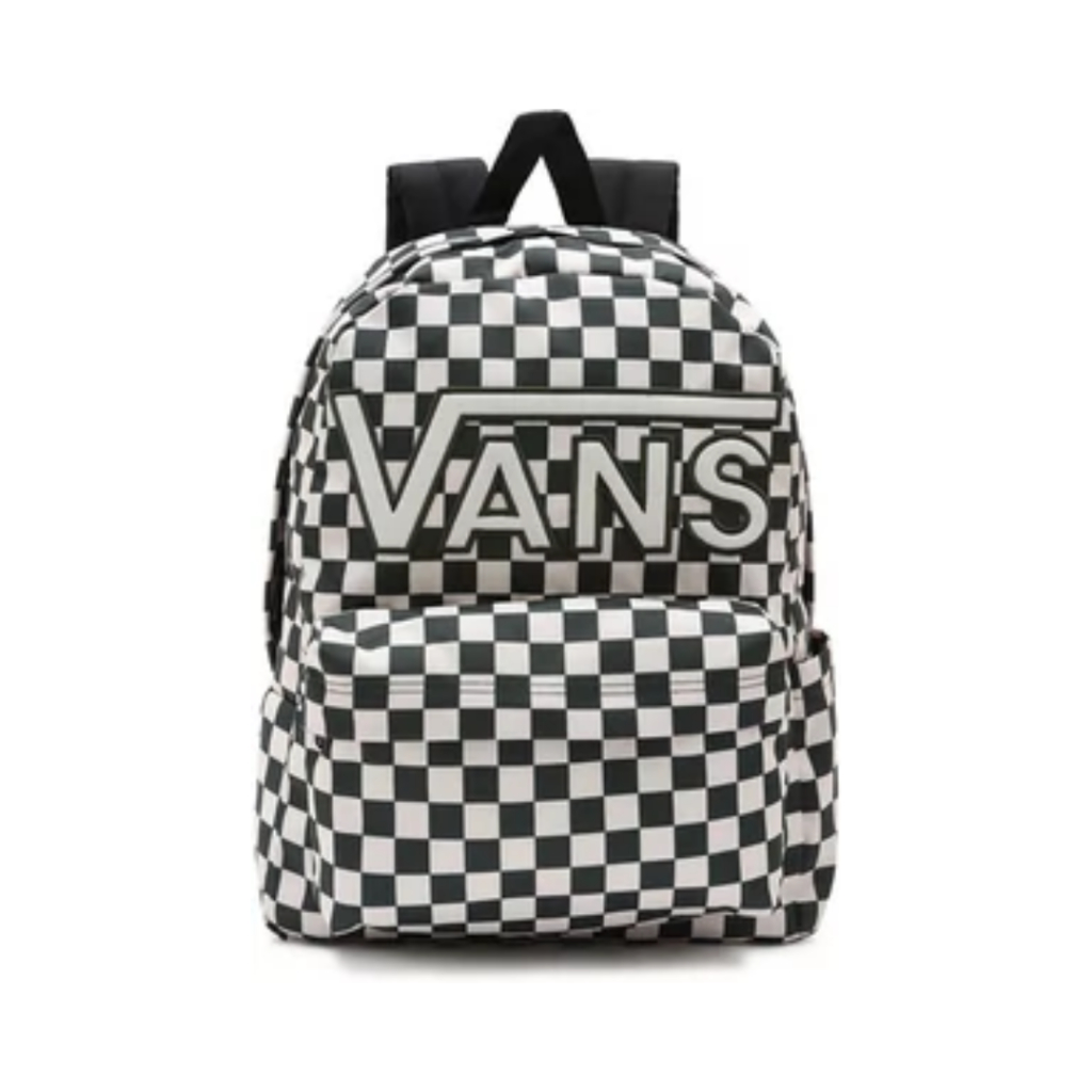 Tas Punggung Vans Original Old Skool Drop V Backpack Scarab Oatmeal
