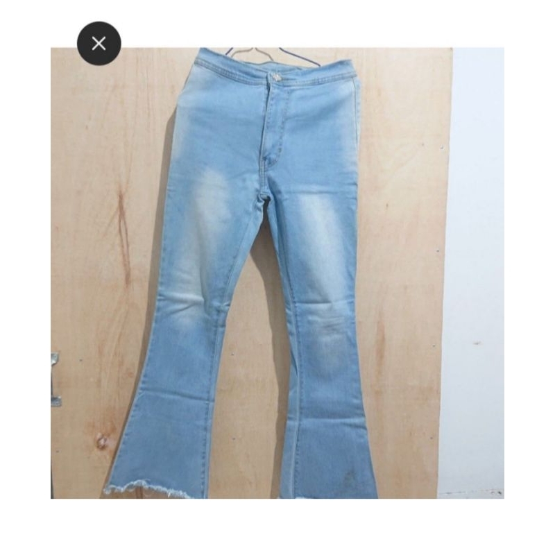 Celana Jeans Nadelus type Cutbray size 29 Like New not Uniqlo Celana HW