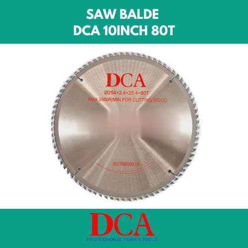 DCA saw blade mata gergaji kayu circular saw 10inch 80T