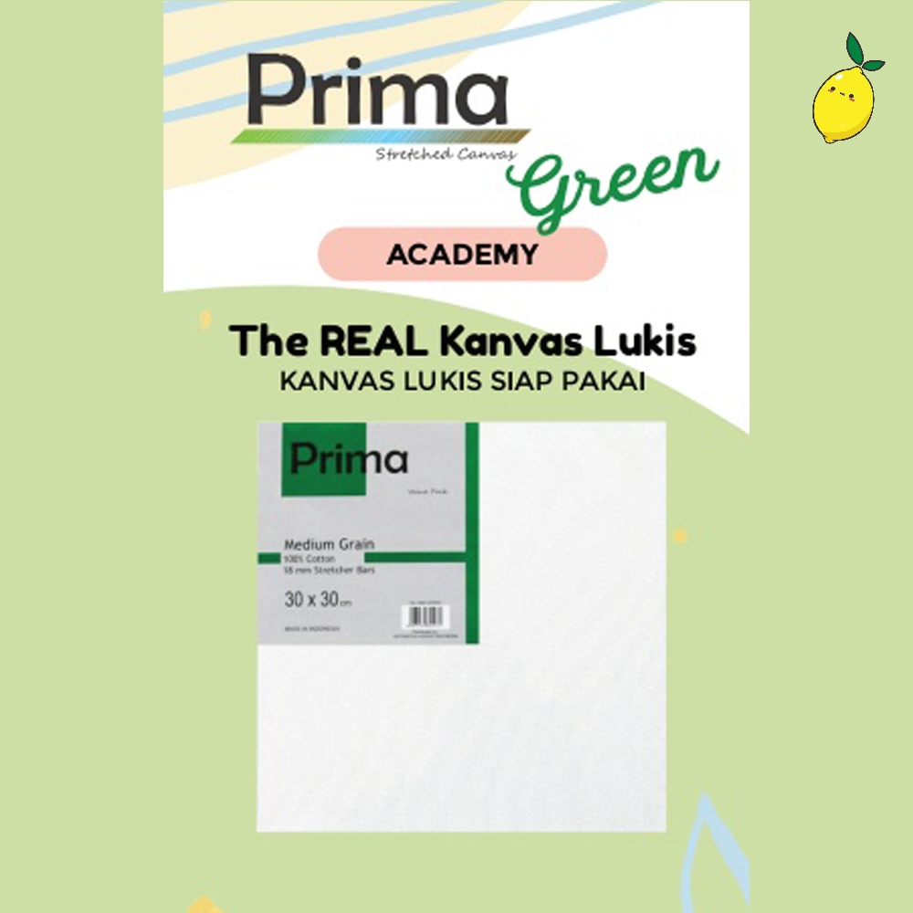 

Kanvas / Canvas Lukis Prima Green Cotton Canvas