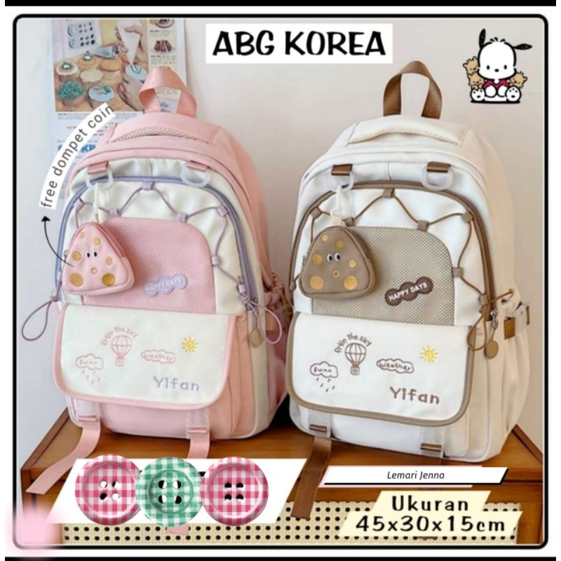 Tas Ransel Sekolah ABG SD SMP SMA Colorbox Premium