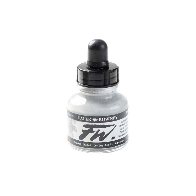 

Daler-Rowney FW Ink 29.5ml Seri Grey- Cat Akrilik