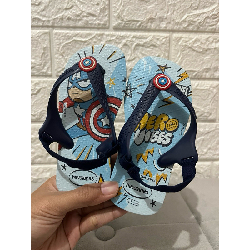 New Havaianas Baby Captain America