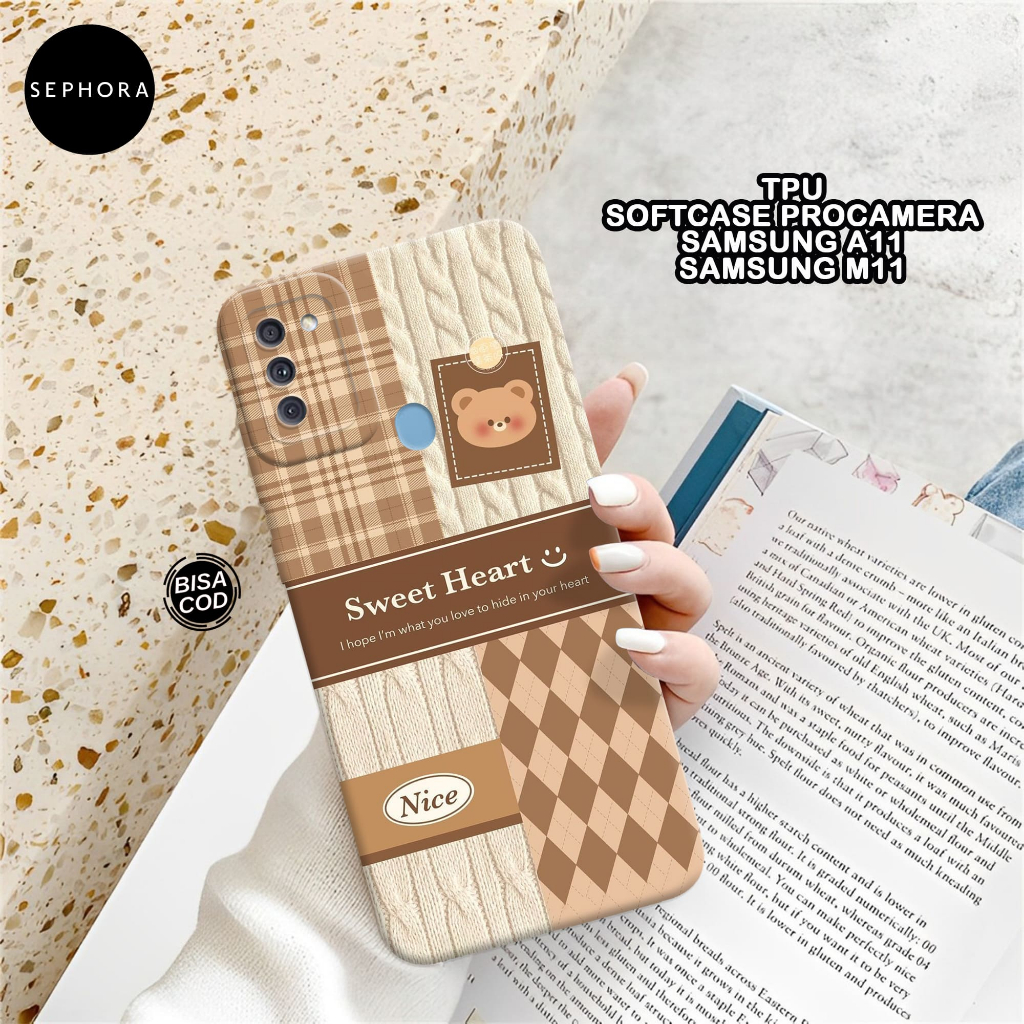 Softcase Samsung A11 / M11 Terbaru - Fashion Case Lucu - Case Samsung A11 / M11 - Case Pro Camera - 