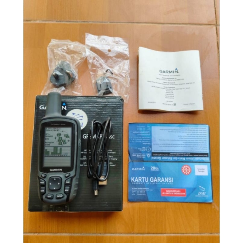 GPS Garmin 64sc second komplit