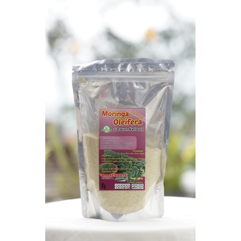 

Moringa Oleifera-Daun Kelor Instan (CENDHANI)