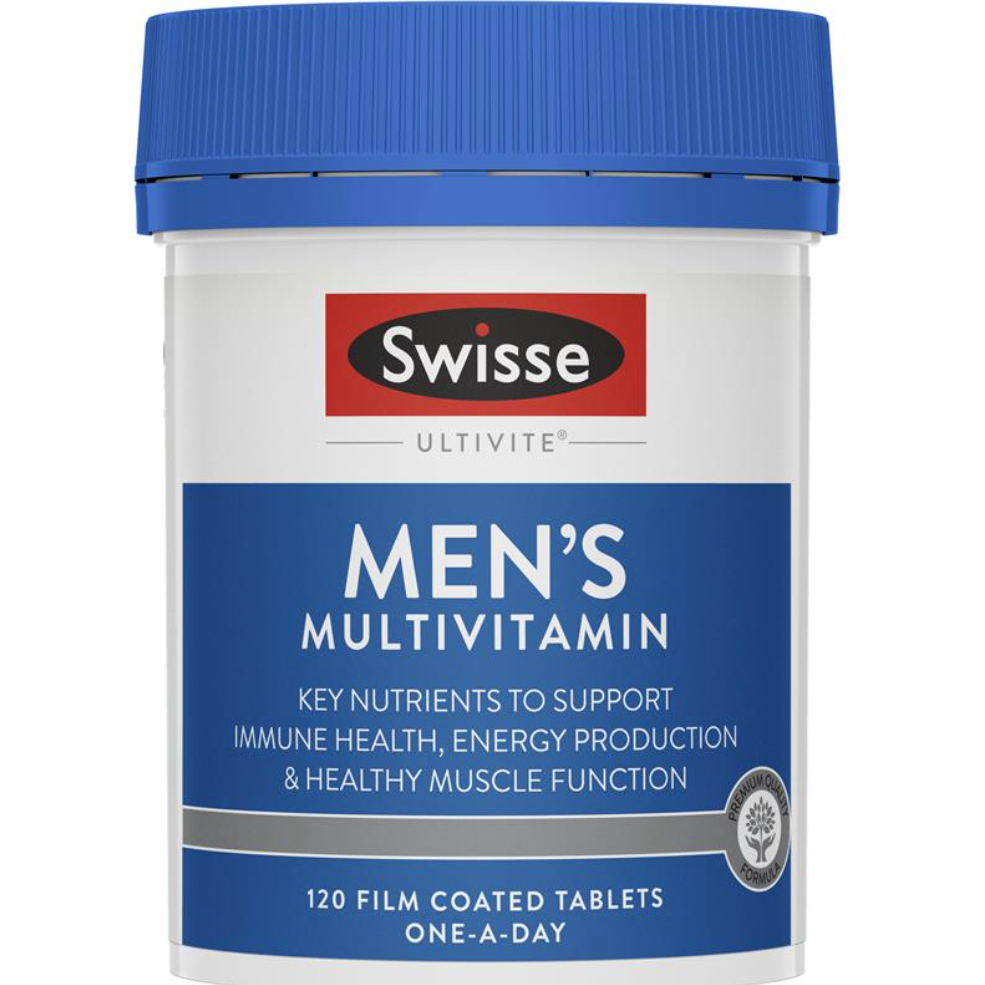 Swisse Mens Multivitamin 60 & 120 Tablets