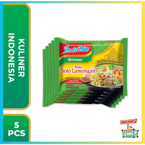 

5 Pcs - Indomie Soto Lamongan