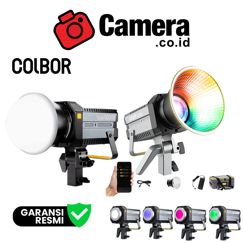 COLBOR CL220R RGB COB Video Light CL 220 R Studio Lighting CL220 GARANSI RESMI