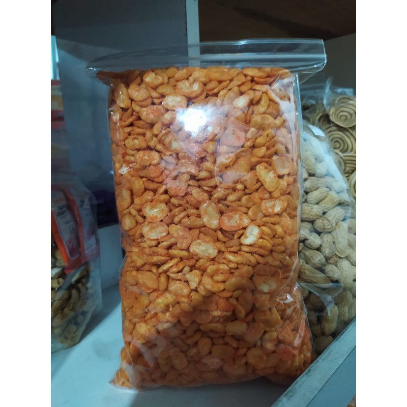 

aneka jajan repack koro kupas balado 1 kg