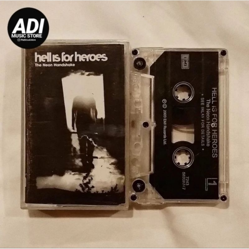 USED Hell Is For Heroes - The Neon Handshake (Kaset Tape Pita)