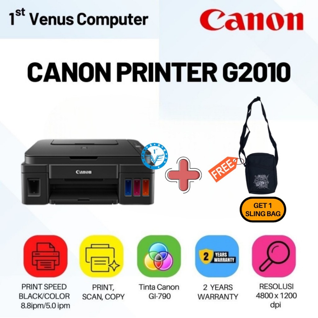 PRINTER CANON PIXMA G2010 / CANON G2010 CANON G-2010 PRINT SCAN COPY / PRI04-CAN