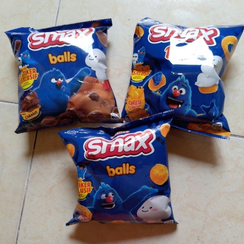 

Snack Smax Ring / Ball Rasa keju /Coklat 40 gr