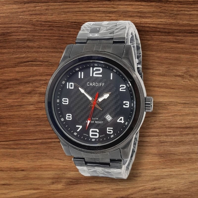 Jam Tangan Pria Cardiff Sport Analog Original