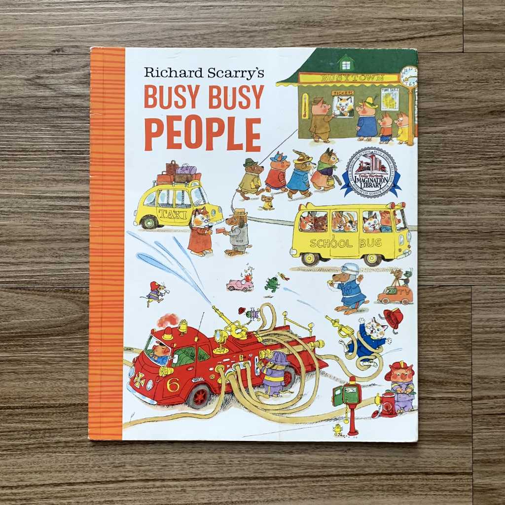 (Preloved Book) Richard Scarry's Busy Busy People