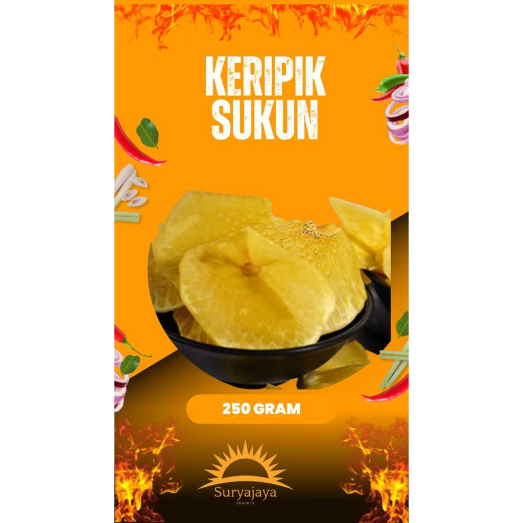 

KERIPIK SUKUN ASIN 250 GRAM