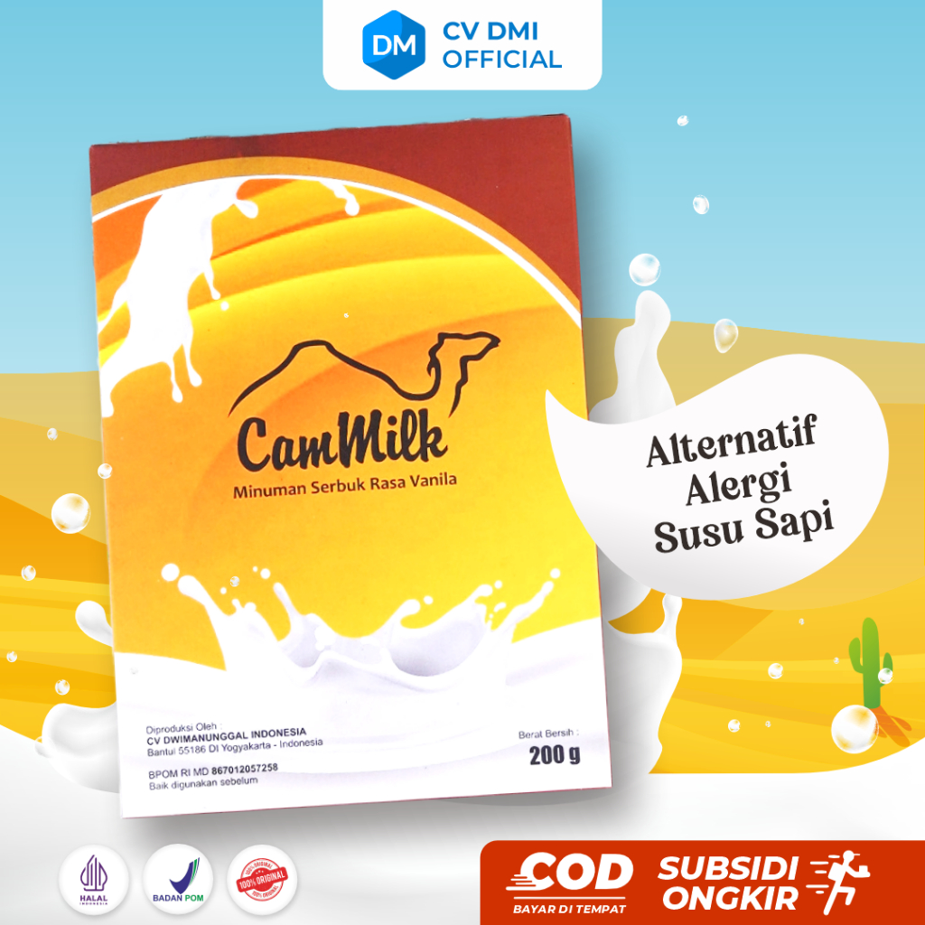 

CAMMILK MINUMAN SERBUK VANILA
