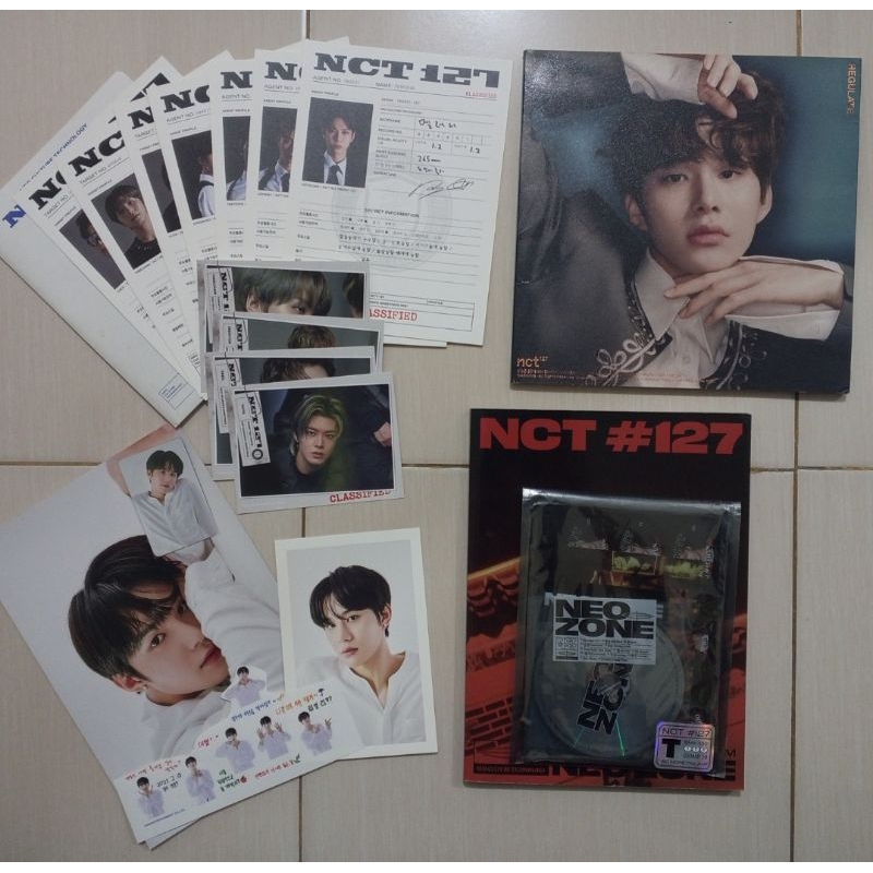 album NCT127 NEO ZONE T VER REGULATE JUNGWOO season greeting 2021